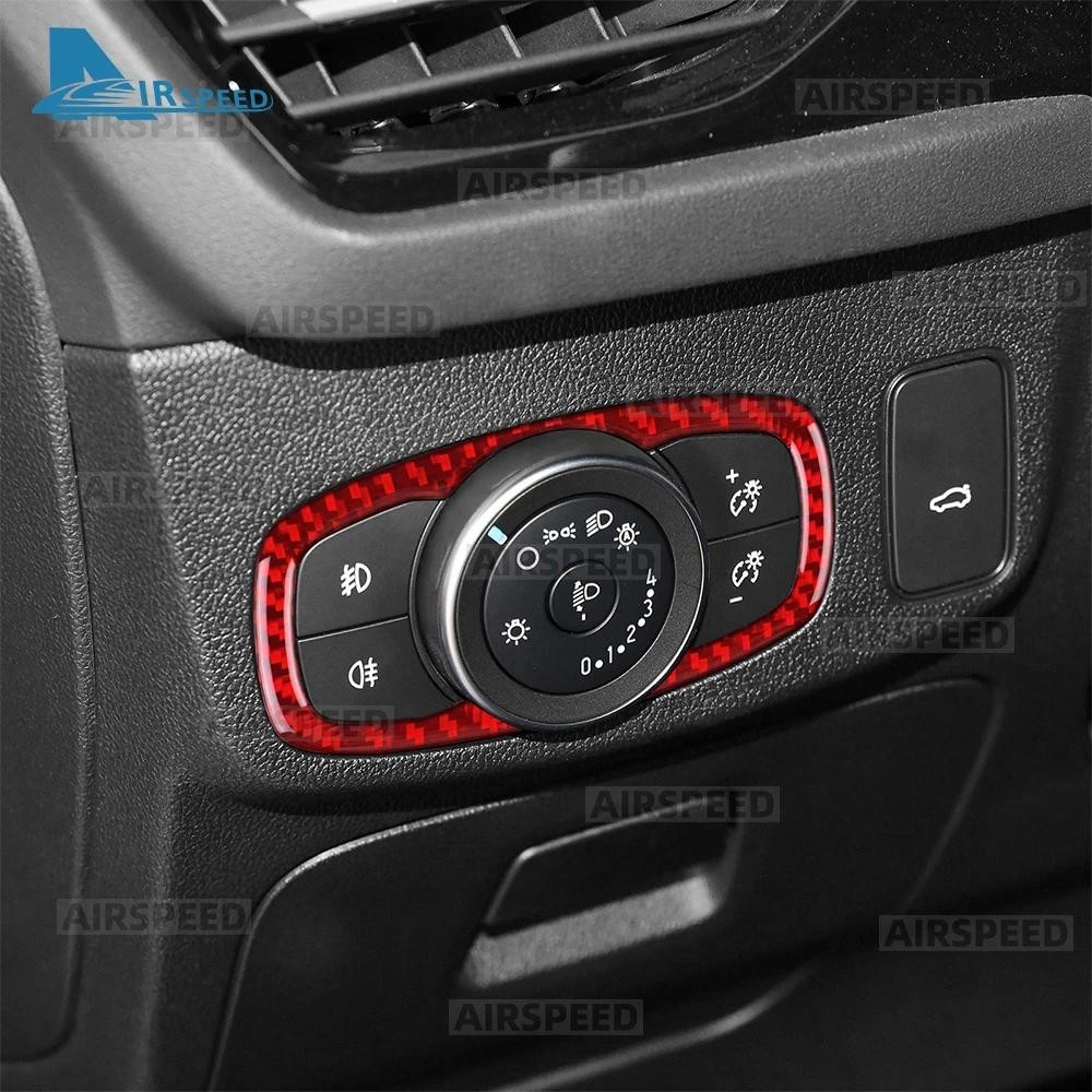 Thật Mềm Sợi Carbon LHD RHD Miếng Dán Dành Cho Xe Ford Focus / Focus ST 2019 2020 2021 2022 2023 202