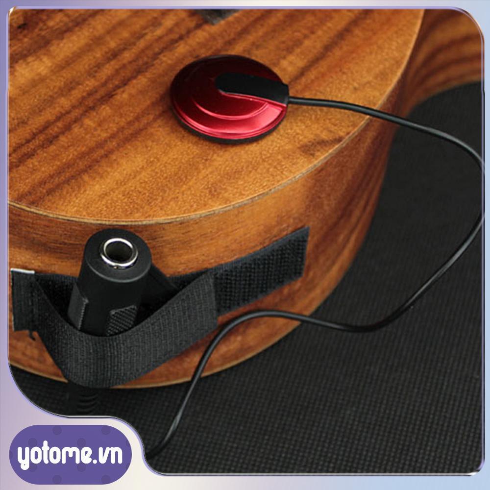 [Yotome.vn] Guitar Acoustic Pickup Guitar Pickup Piezo Contact Guitar Parts Piezo Pickup cho Acousti