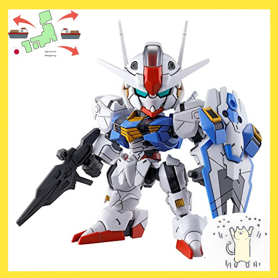 [Japanese Version] SD Gundam EX Standard Mobile Suit Gundam Mercury Witch Gundam Aerial Pre-Colored 
