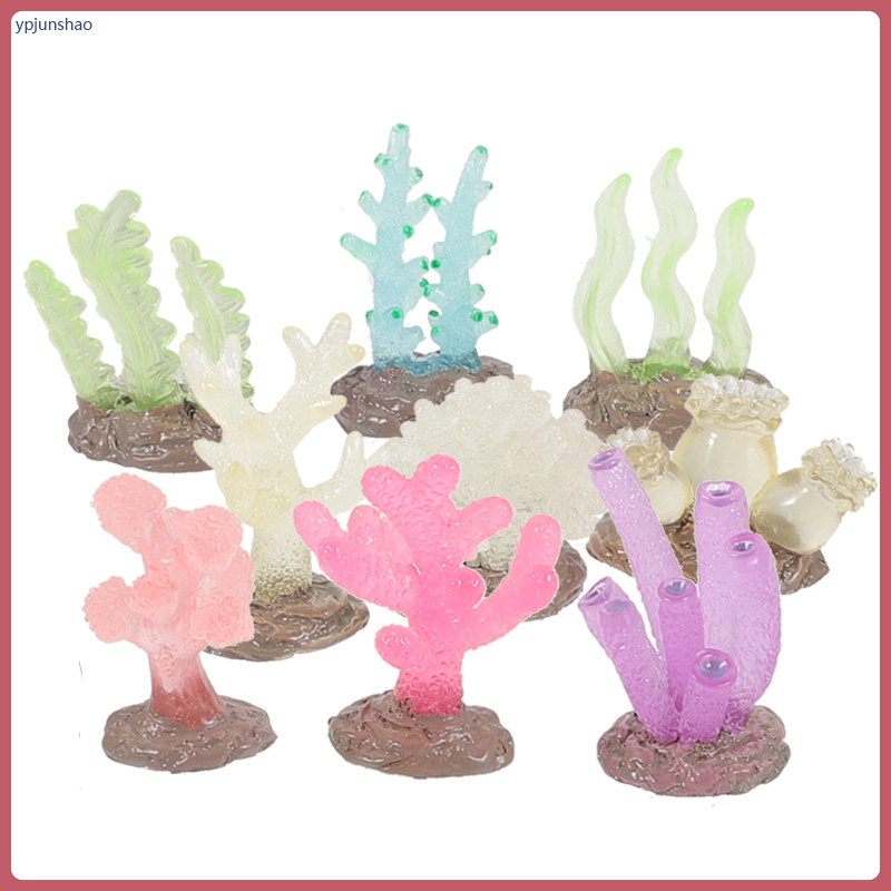 9 Chiếc Bể Cá Rạn San Hô Trang Trí Bể Cá Mô Phỏng San Hô Cảnh Quan Mềm Đồ Trang Trí Nhân Tạo ypjunsh