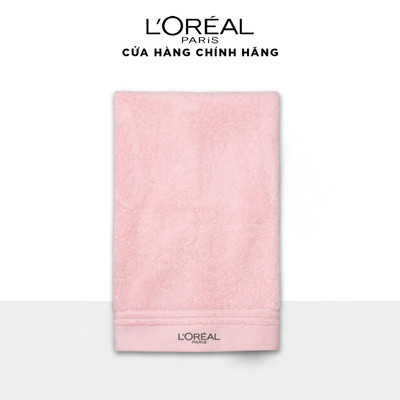 [QUÀ TẶNG KHÔNG BÁN] Khăn lau tóc màu hồng L'Oreal Paris