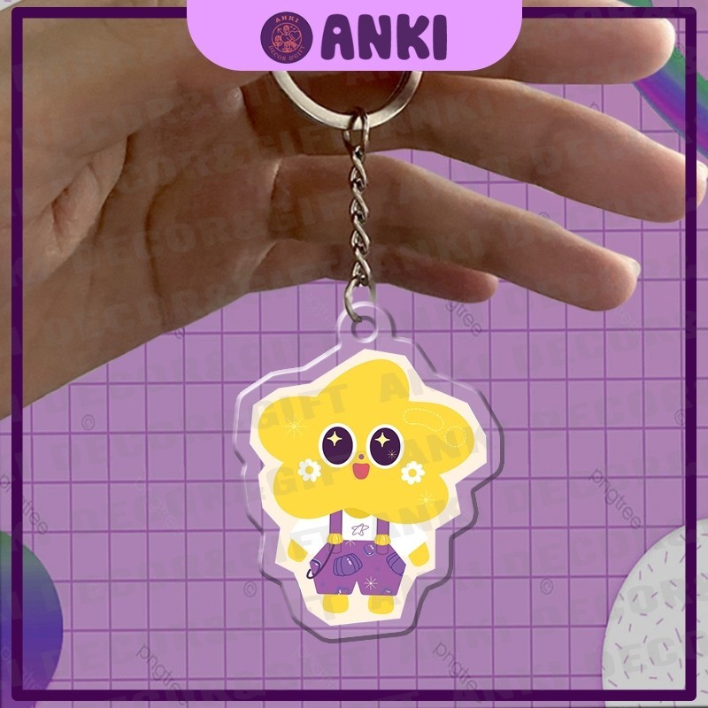 móc khóa linh vật OTP ceri(Aouboom) cute. móc khóa đu couple idol dễ thương