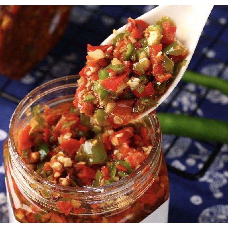 Ớt chưng Hồ Nam ,Ớt chưng dầu Trung Quốc hũ 280g