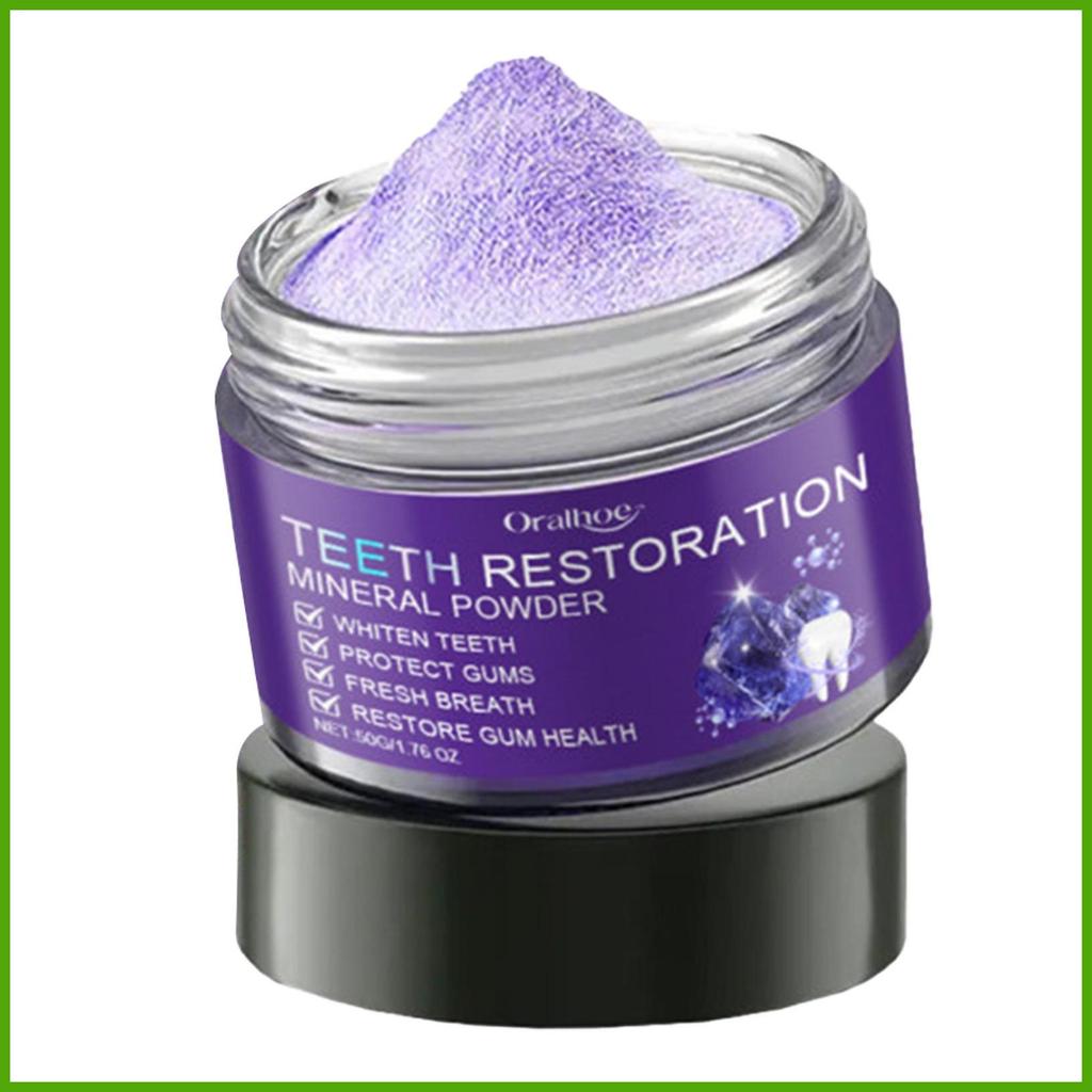 Bột làm sạch răng Bột làm sáng răng lâu trôi Bột làm trắng răng nhẹ Bột đánh răng để làm trắng huizo