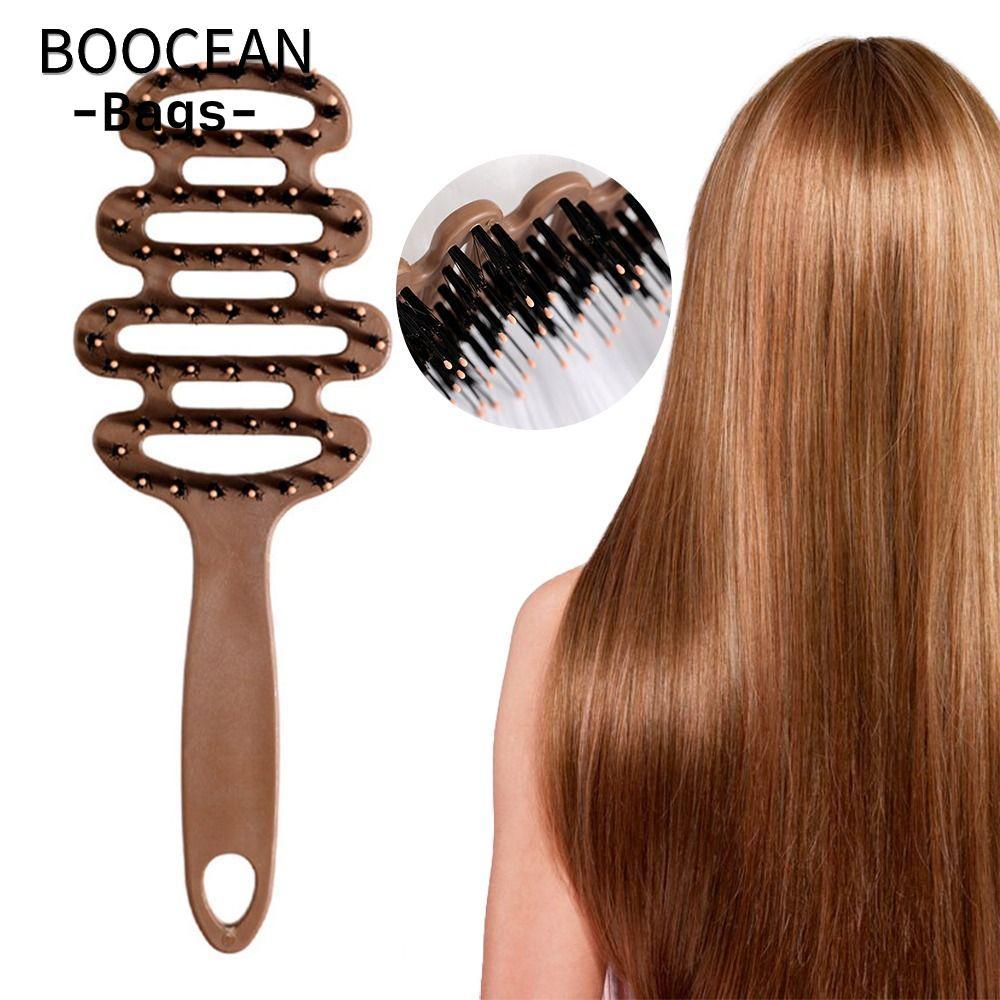 Lược Chải Tóc BOOCEAN, Lược Massage Da Đầu Lông Tơ Rỗng, Định Hình Chất Lượng Chăm Sóc Xác Định Lược