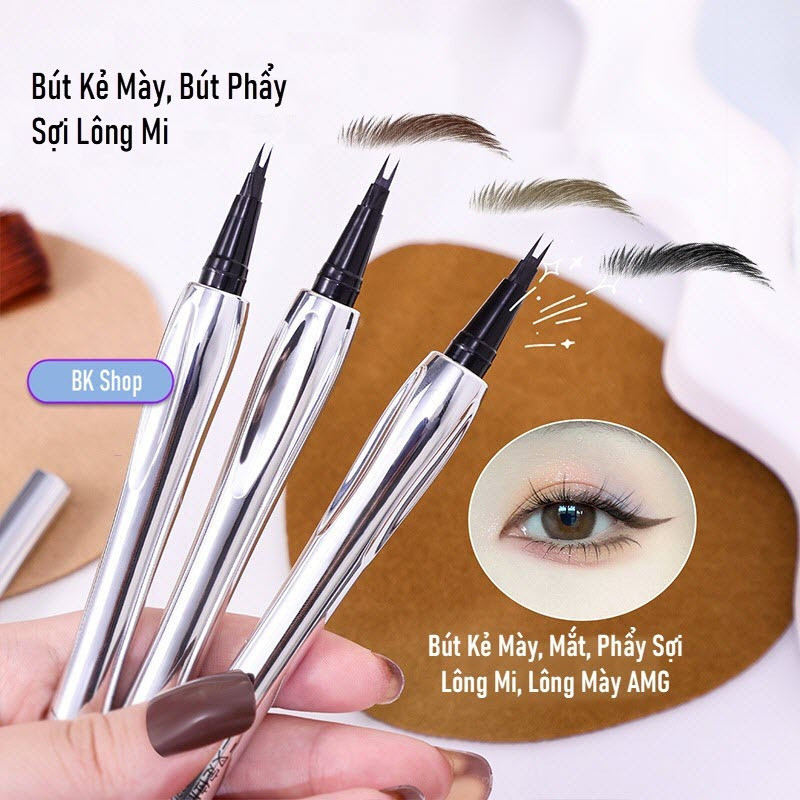 Bút chì kẻ mày, Bút sợi lông mi, Bút lông mày dễ áp dụng tiện lợi AMG - BK Shop