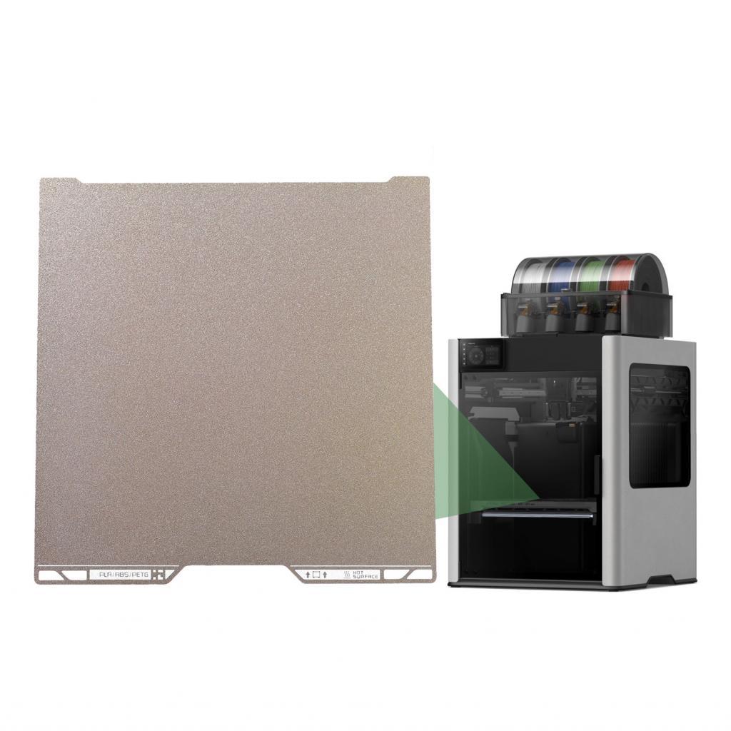 Vtolohome-VN Tấm PEI có kết cấu Smooth PEO Phù hợp cho Máy in 3D Bambu Lab H2C 335x325mm Giường làm 