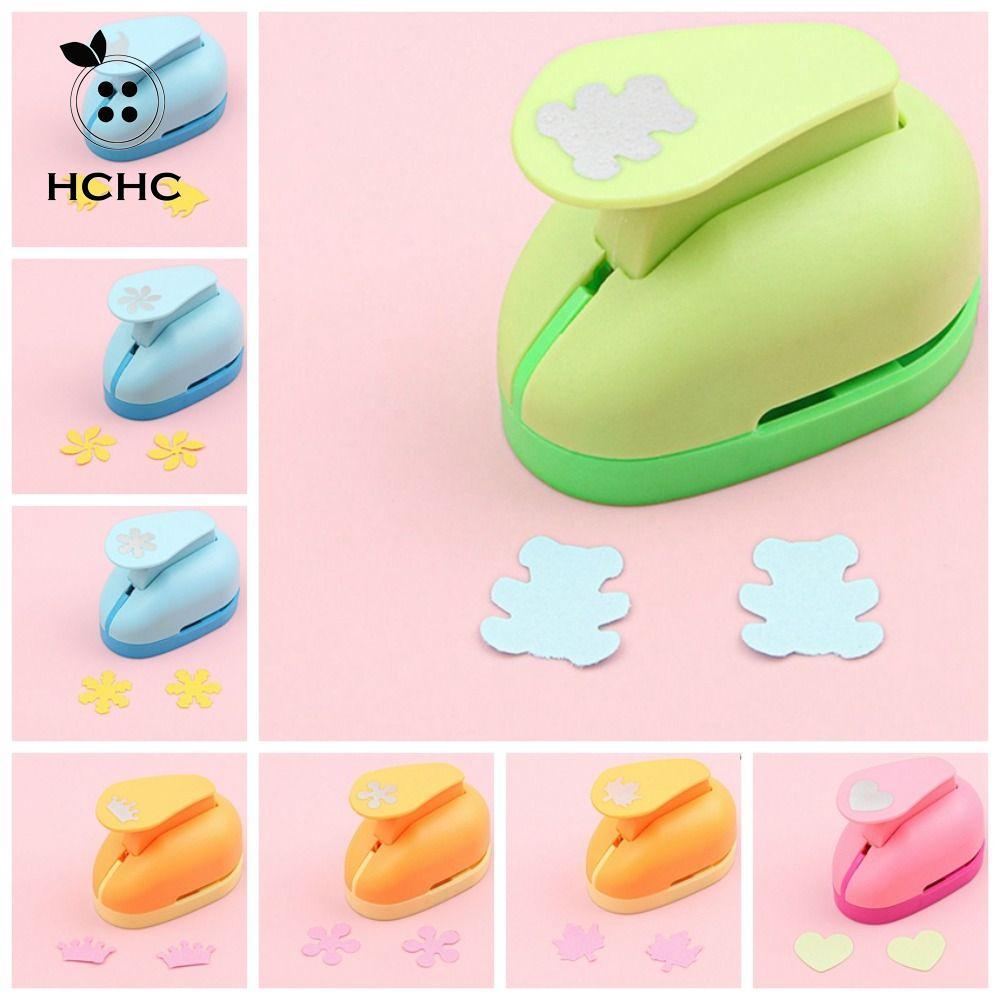 HCHC Craft Hole Punch, Arts Crafts 25mm Paper Hole Puncher, Bookmarks Handmade Craft Paper Punch DIY
