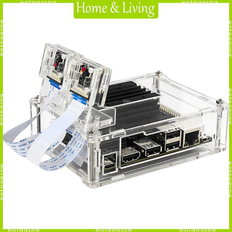 AOTO 1 Chiếc Acrylic Bền Cho Ốp Lưng Cho NVIDIA Cho Jetson Cho Nano B01 A02 Bộ Nhà Phát Triển Mini A