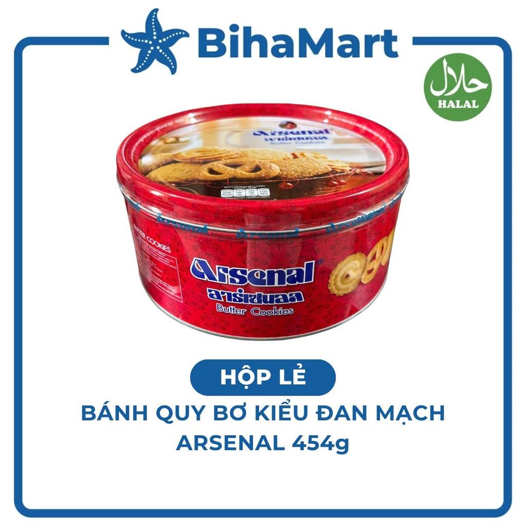 [DATE 21/02/2027] - Bánh quy bơ Arsenal Thái Lan, Bánh quy Arsenal hộp đỏ, Bánh quy bơ kiểu Đan Mạch