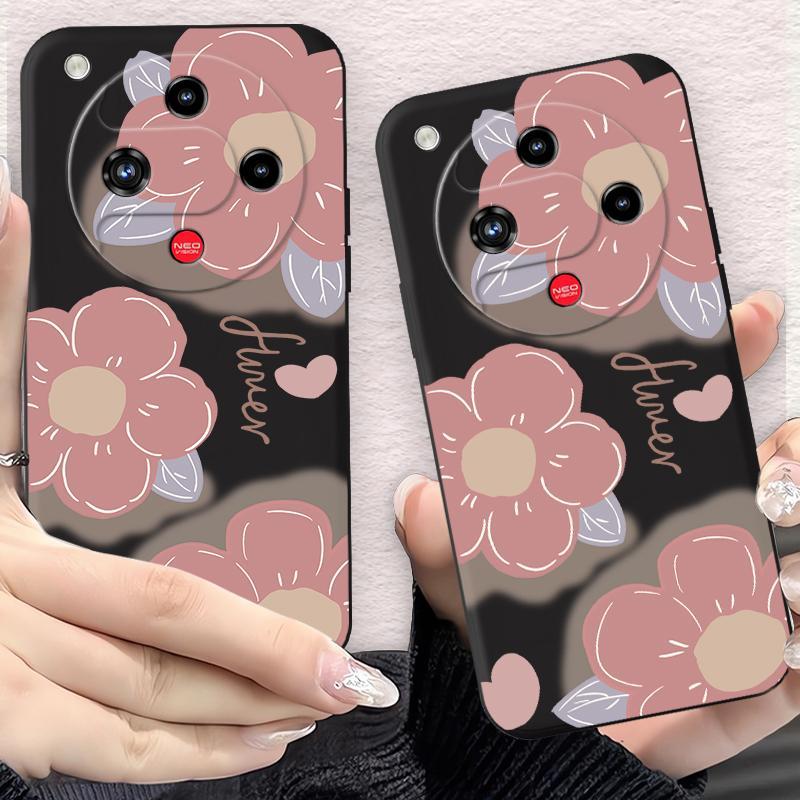 Ốp điện thoại Cho ZTE Nubia Z70S Ultra Nubia Focus 2 Nubia RedMagic 10 Air Water Pink Flower Phone C