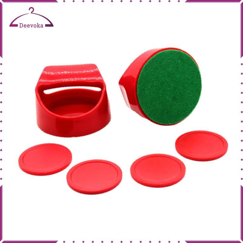 Air Hockey Striker/Pusher Set - Tay cầm mục tiêu và bi air hockey