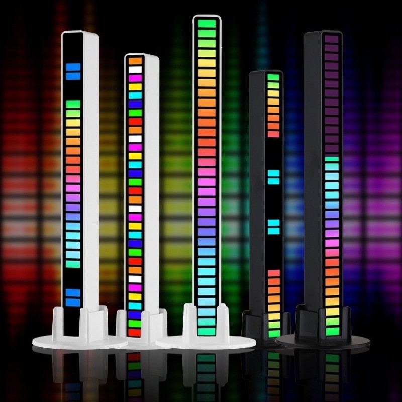 Thanh đèn led RGB nháy theo nhạc 16 TRIỆU MÀU điều khiển bằng cảm biến âm thanh siêu nhạy đèn trang 