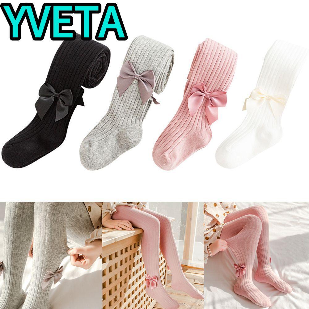YVETA Quần Ấm Áp 0-2Years Thu Đông Cotton Màu Kẹo Chặt