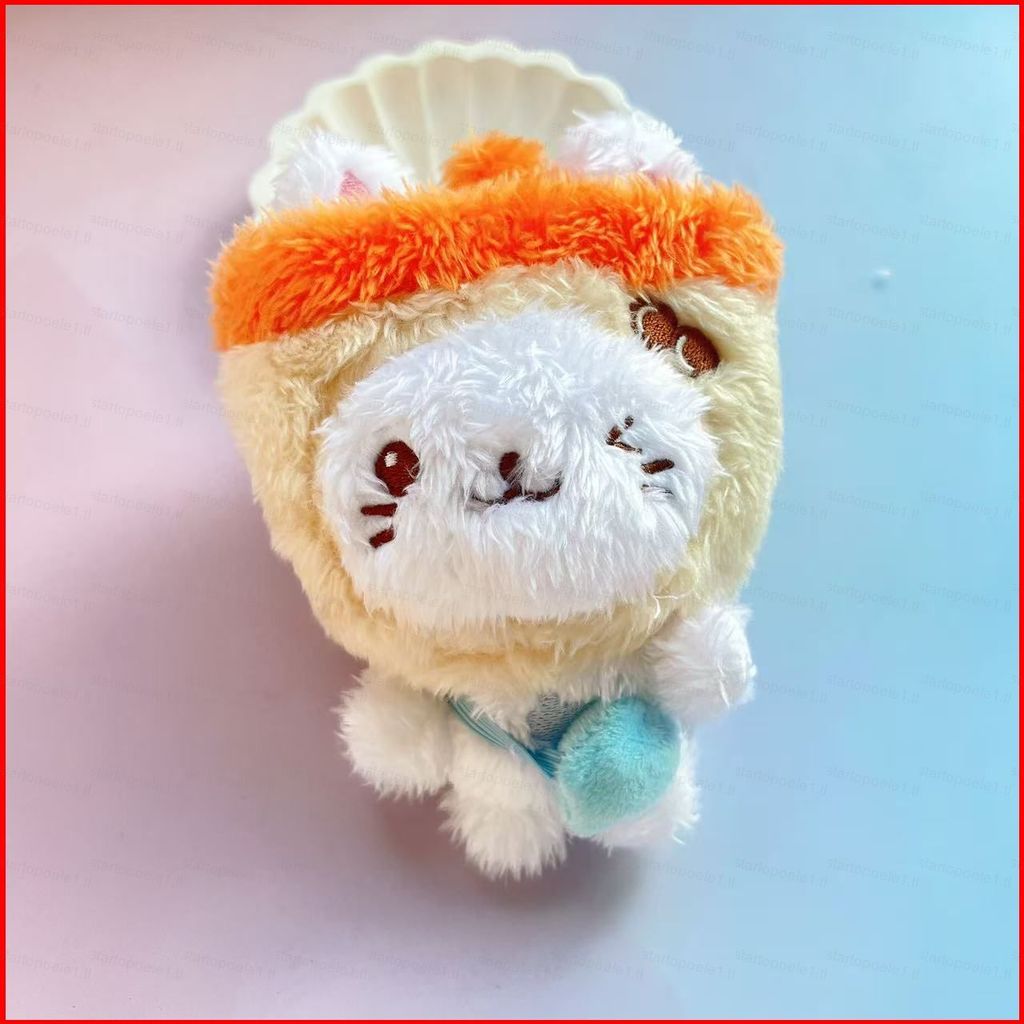 ST1 NCT WISH WISH DOLL SION RIKU YUSHI Pop-Up Bubble Tea Cat Sang Trọng Búp Bê Ngôi Sao Móc Khóa Túi