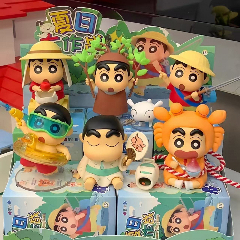 TOPTOY Crayon Shin-chan Summer Battle Series Blind Box Hình