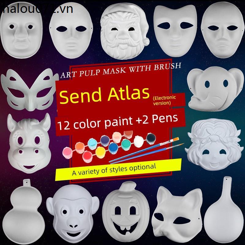 Gói vật liệu tranh bột giấy tự làm Handmade Peking Opera Facebook