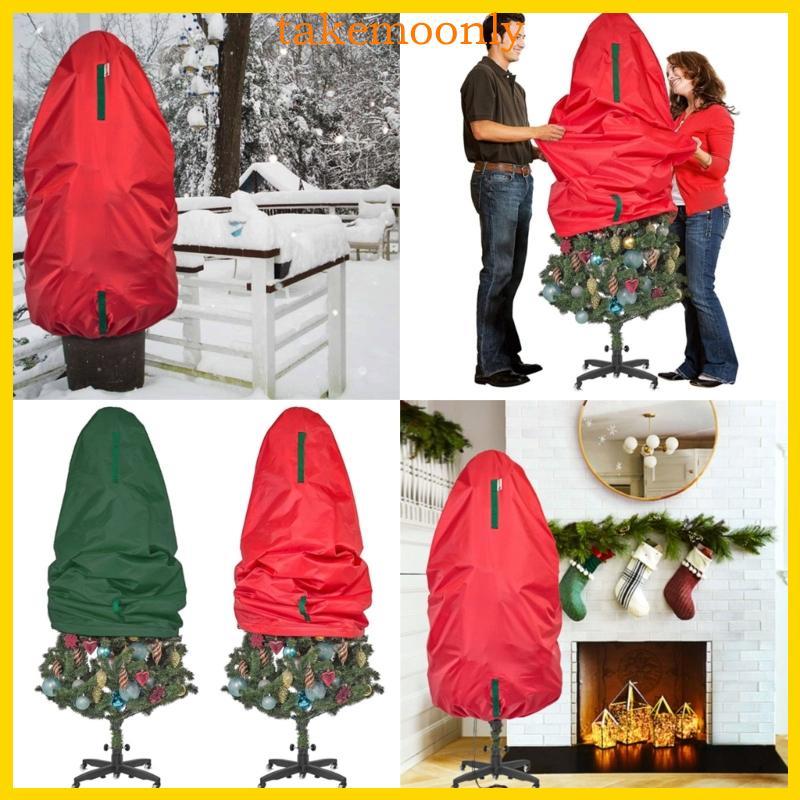 TAK Sáng Tạo Dọc Cây Giáng Sinh Túi Bảo Quản Gia Cố Chống Nước Giải Pháp Tiết Kiệm Không Gian Cho 36