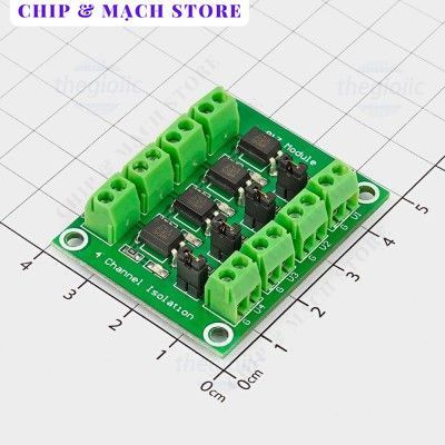 PC817 Mạch Opto Cách Ly 4 Kênh Chip & Mạch Store