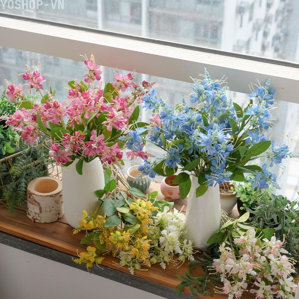 [Ysp]Artificial Butterfly Flowers Easy To Arrange For Bedroom Low-Maintenance Flowers