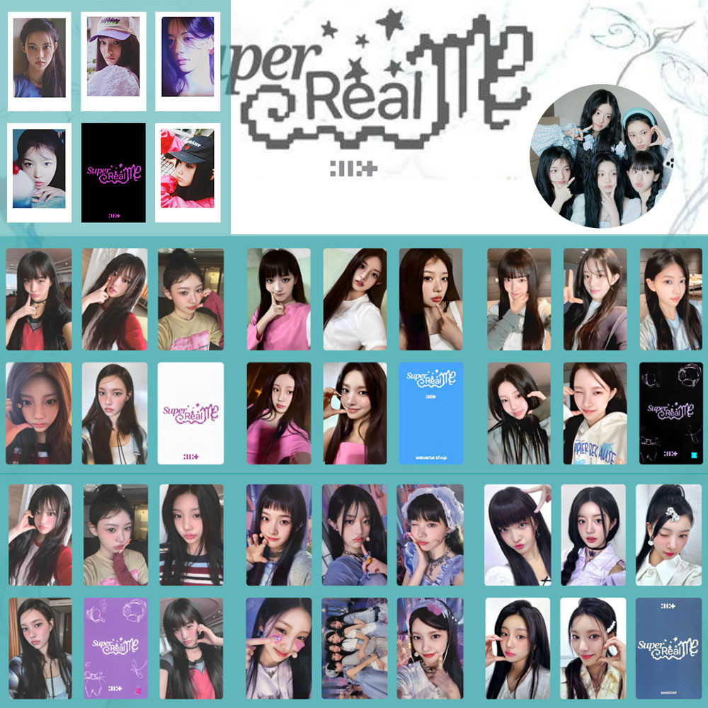 ILLIT Hàng Hóa Photocard Album Super Real Me Thẻ Ngẫu Nhiên Photocard ITTA LD Bonus LILLY2026.1.12