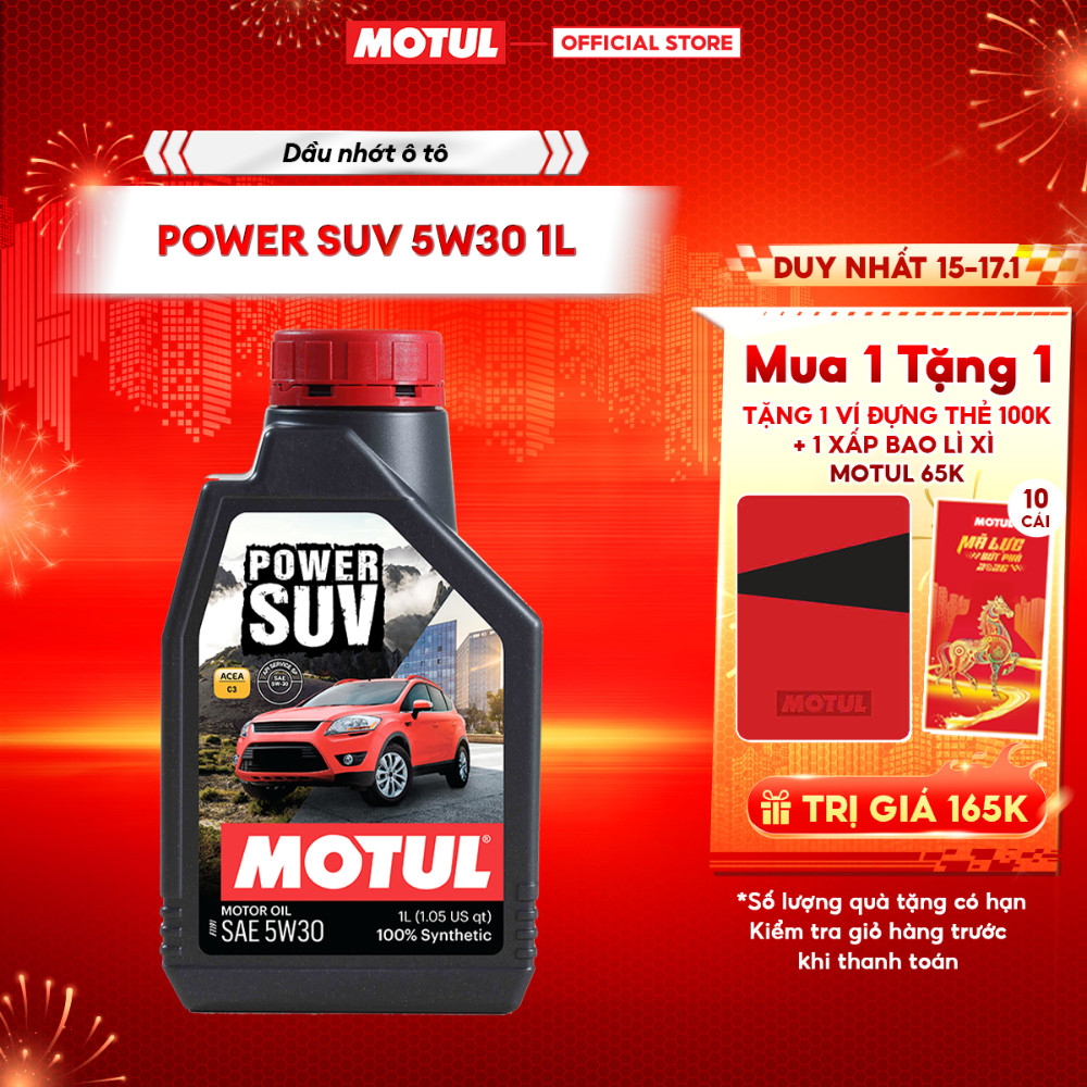 Dầu nhớt xe ô tô MOTUL POWER SUV 5W30 1L