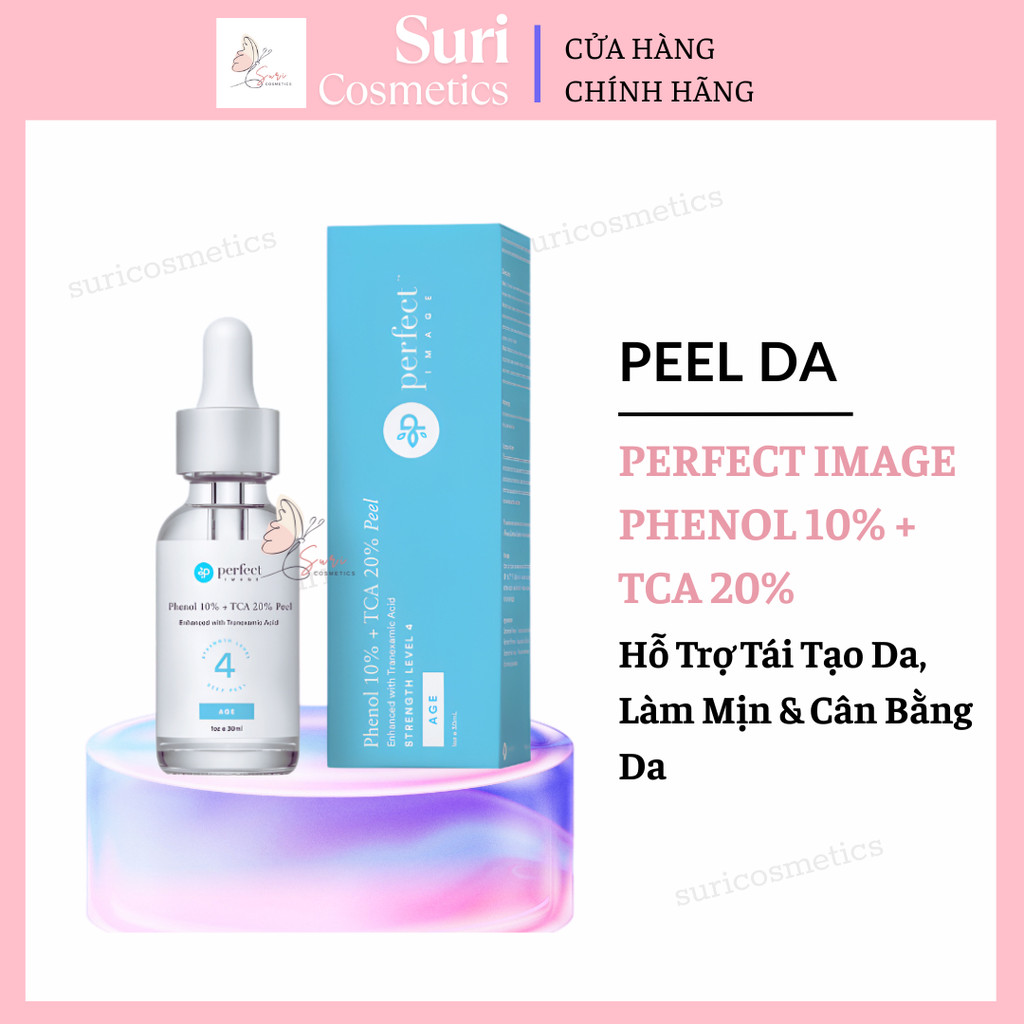 [Công ty] Peel Perfect Image Phenol 10% + TCA 20% – Hỗ Trợ Tái Tạo Da, Làm Mịn & Cân Bằng Da