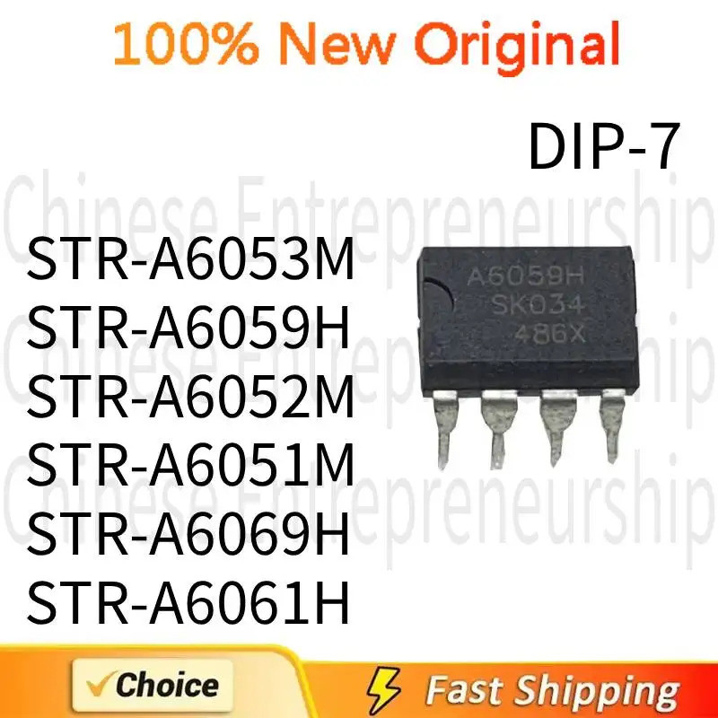 5 CÁI STR-A6053M STR-A6059H STR-A6052M STR-A6051M STR-A6069H STR-A6061H DIP-7 Chất lượng 100% / Giao