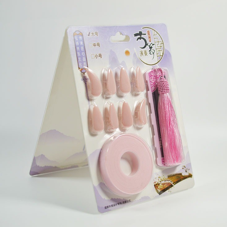 Guzheng Bộ Ba Mảnh Guzheng Hộp Quà Tặng Bộ Guzheng Móng Tay Guzheng Băng Guzheng Nail Storage Board 