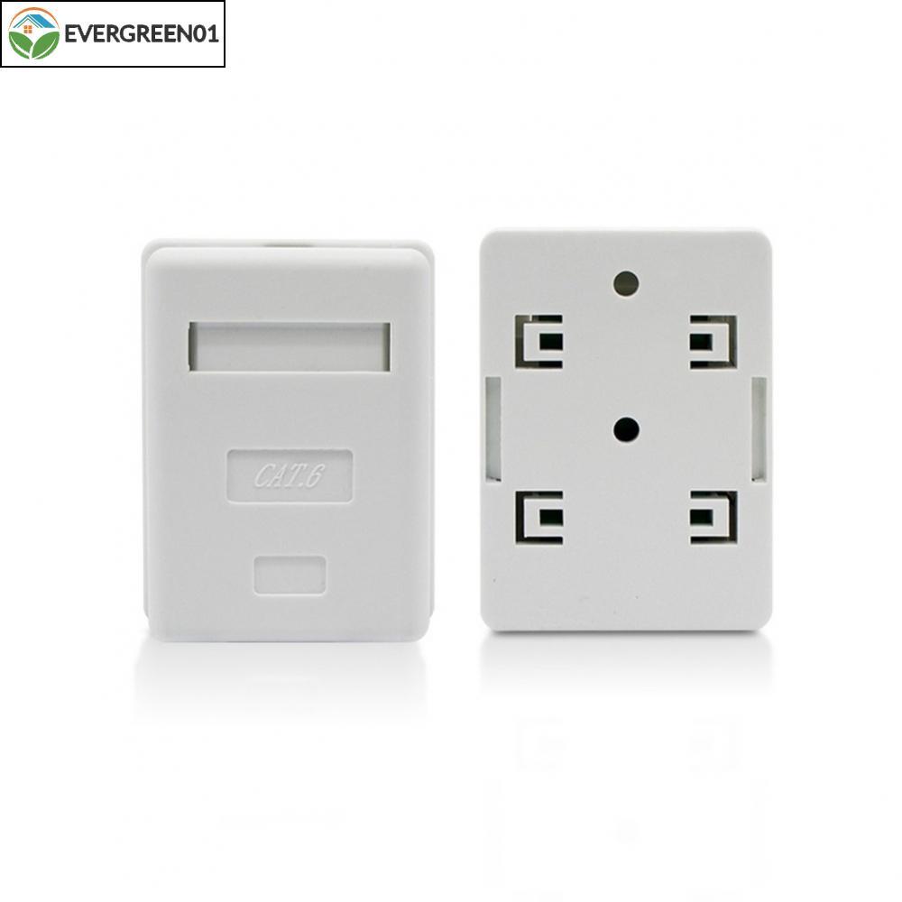 <Evergreen>Gold Plated CAT6 For network Junction Box for Fast Data Transmission up to 1Gbps