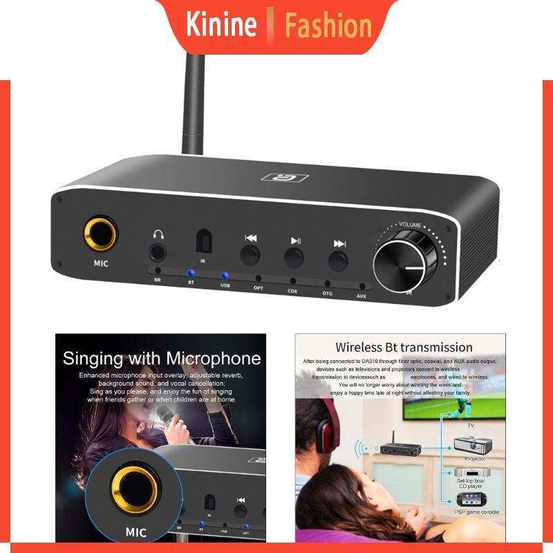 KIN DA310B Bộ thu phát 5 3 tương thích Bluetooth Bộ chuyển đổi kỹ thuật số sang Analog