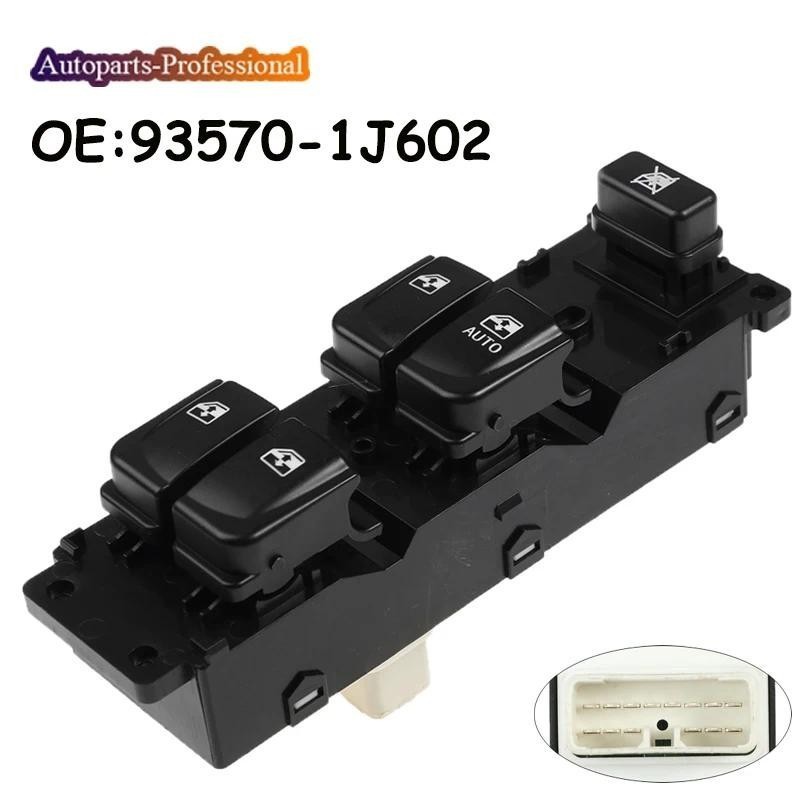 Mới Phía Trước Bên Phải Lái Xe Ô Tô Công Tắc Cửa Sổ Điện Nút Chính 93570-1J602 935701J602 93570-1J10