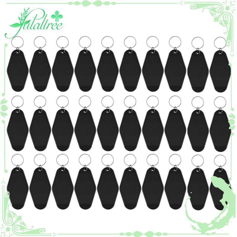 [fulaltree] 30Pack Motel Móc khóa Khoảng trống Vintage Motel Móc khóa cho Vinyl DIY Crafting Móc khó