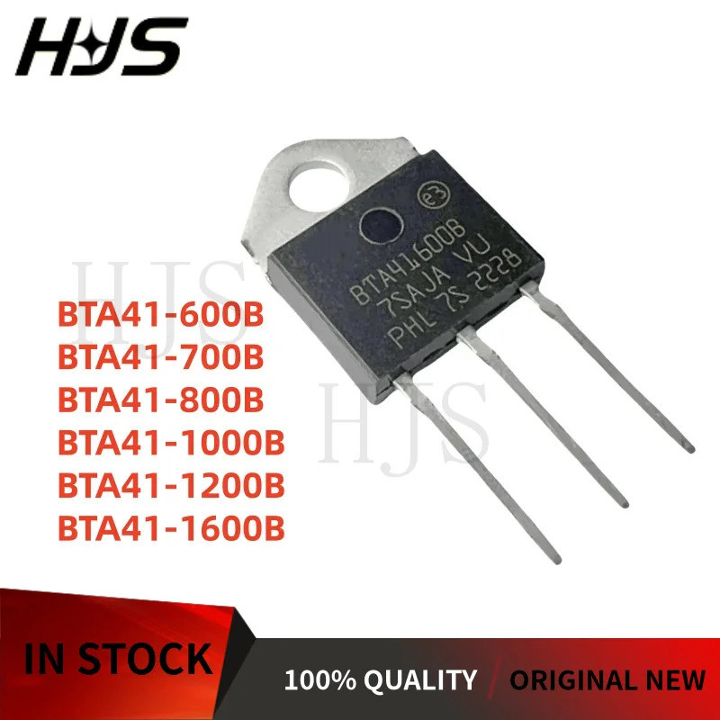 5 CHIẾC BTA41 BTA41-600B BTA41-700B BTA41-800B BTA41-1000B BTA41-1200B BTA41-1600B TO-3P thyristor h