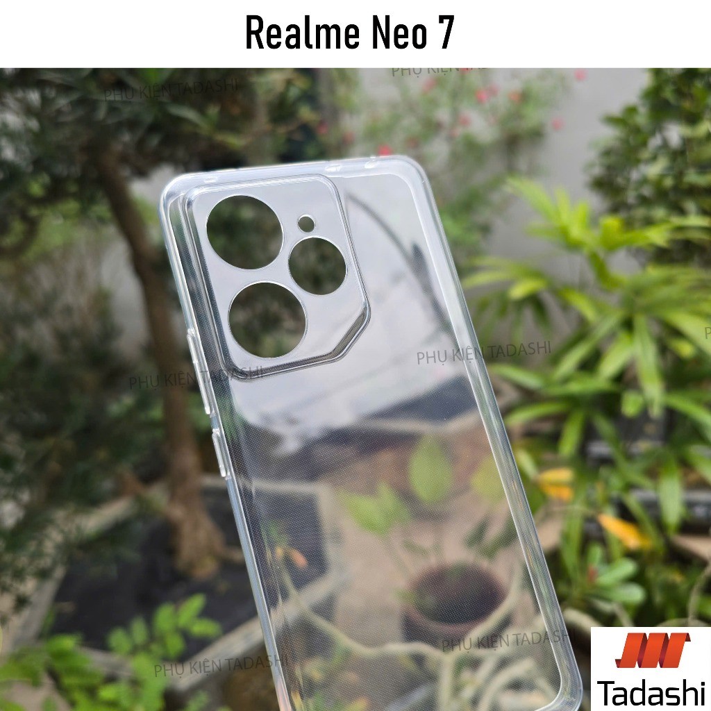 Ốp Lưng Trong Suốt Realme Neo 7, Realme Neo7 Turbo/ Neo7 SE Dẻo TPU Ôm Khít máy Có Gờ Bảo Vệ Camera 