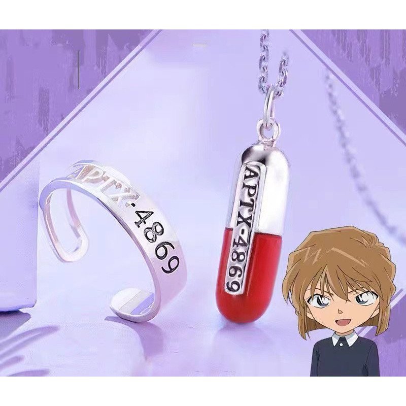 Phantom Thief Kidd Vòng Cổ Đá May Mắn - Two-Tone Grey từ Anime APTX4869