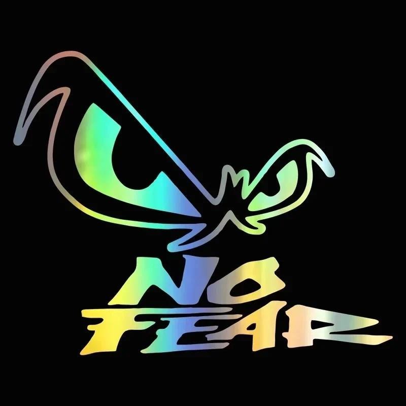20x16cm NOFEAR Steely Eyes Miếng Dán Ô Tô Thân Xe Ô Tô Ốp Lưng Windows Xe Máy Laptop Tường Vinyl Phi
