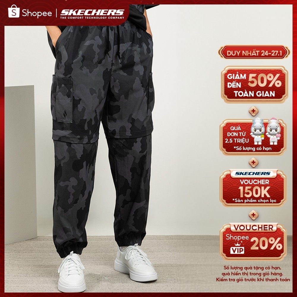 Quần Dài Thể Thao Unisex Skechers Urban Outdoor Pants - SL325U402-AP02