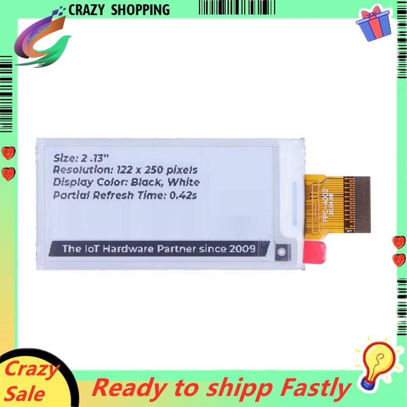 Mô-đun màn hình EPaper màn hình đơn sắc 2.13 inch 122x250 Pixel Giao diện giao tiếp SPI cho các dự á