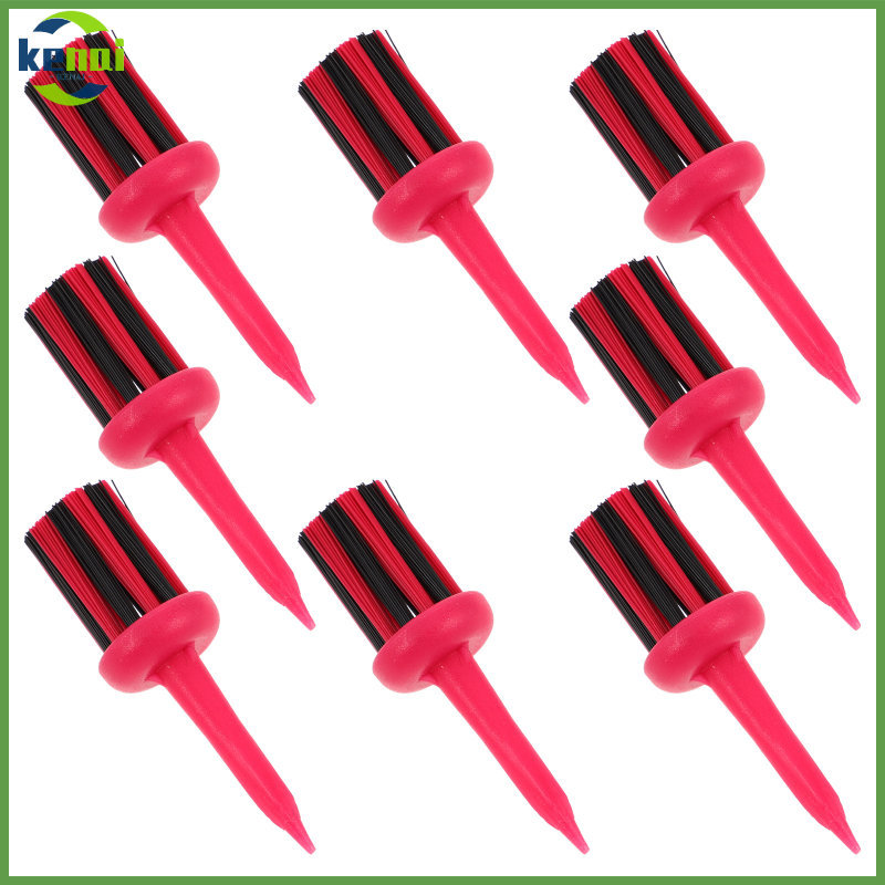 8 Chiếc Nhựa Golf Bàn Chải Tee Golf Phụ Kiện Huấn Luyện Golf Gai Golf Tee Giá Đỡ Golf Tee Nhỏ Tee Go