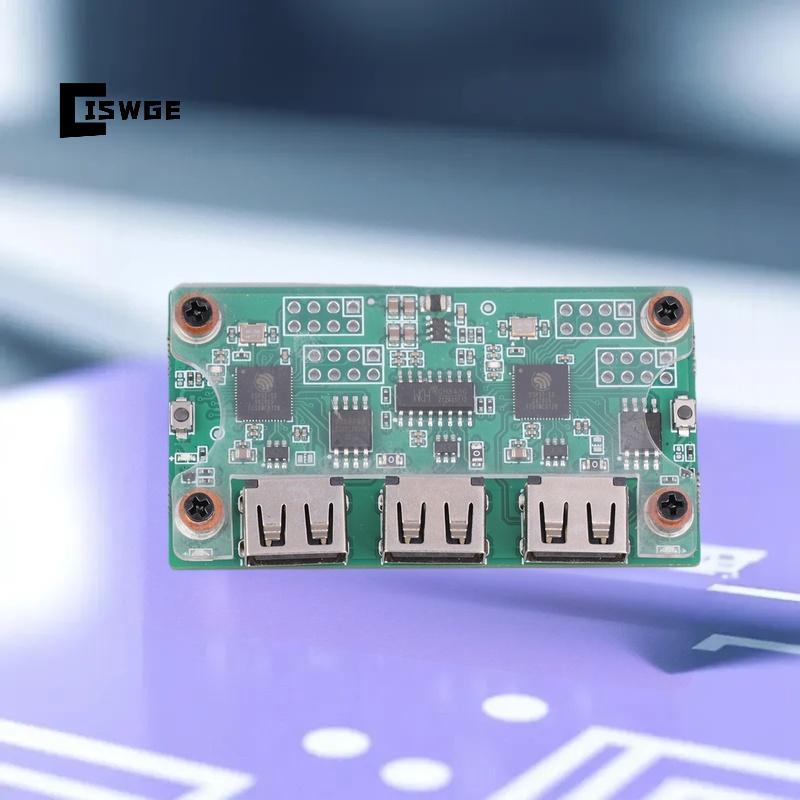 [CISWGE] Hộp đựng chìa khóa & chuột MAKCU Bảng phát triển Arduino ESP32-S3 có vỏ và cáp Không phải o