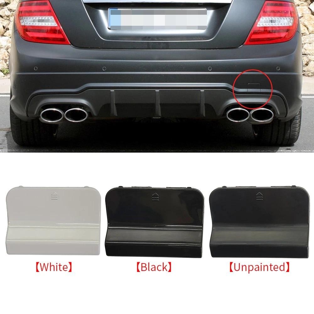 Dành Cho Xe Mercedes W204 Đen Xe Phía Sau Kéo Bao Ốp Lưng Kéo Mắt Nắp Dành Cho Benz C200 C250 C300 C