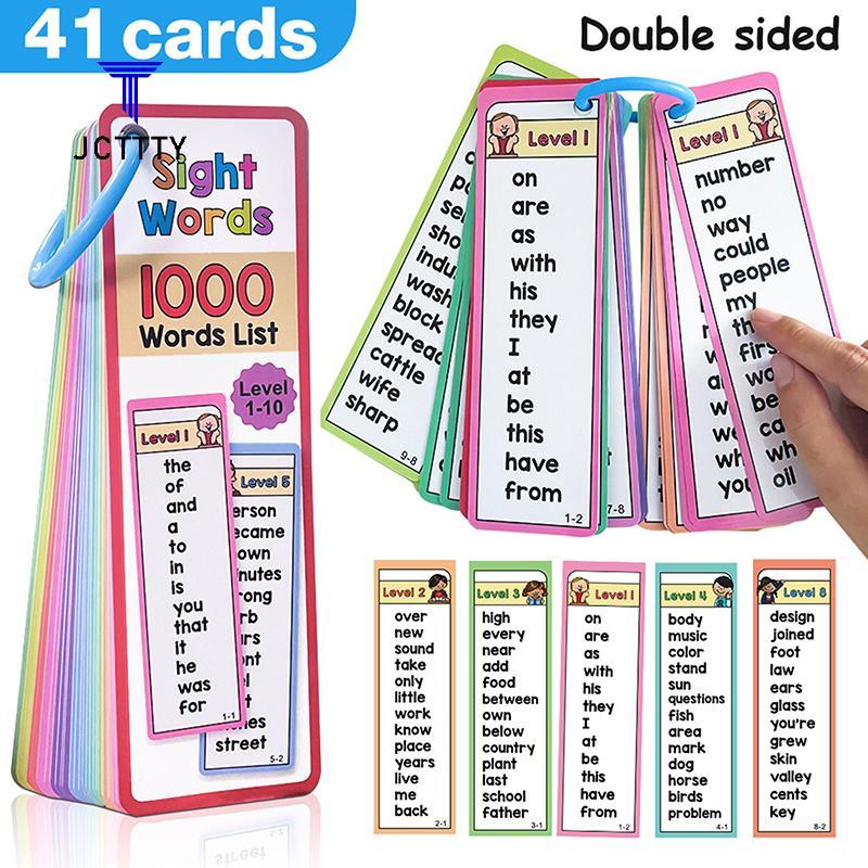 Ketchup 1000 Chữ Quan Sát Flashcards, Danh Sách Từ Thẻ Flash, Danh Sách Từ Tần Số Cao, Tài Liệu Giản