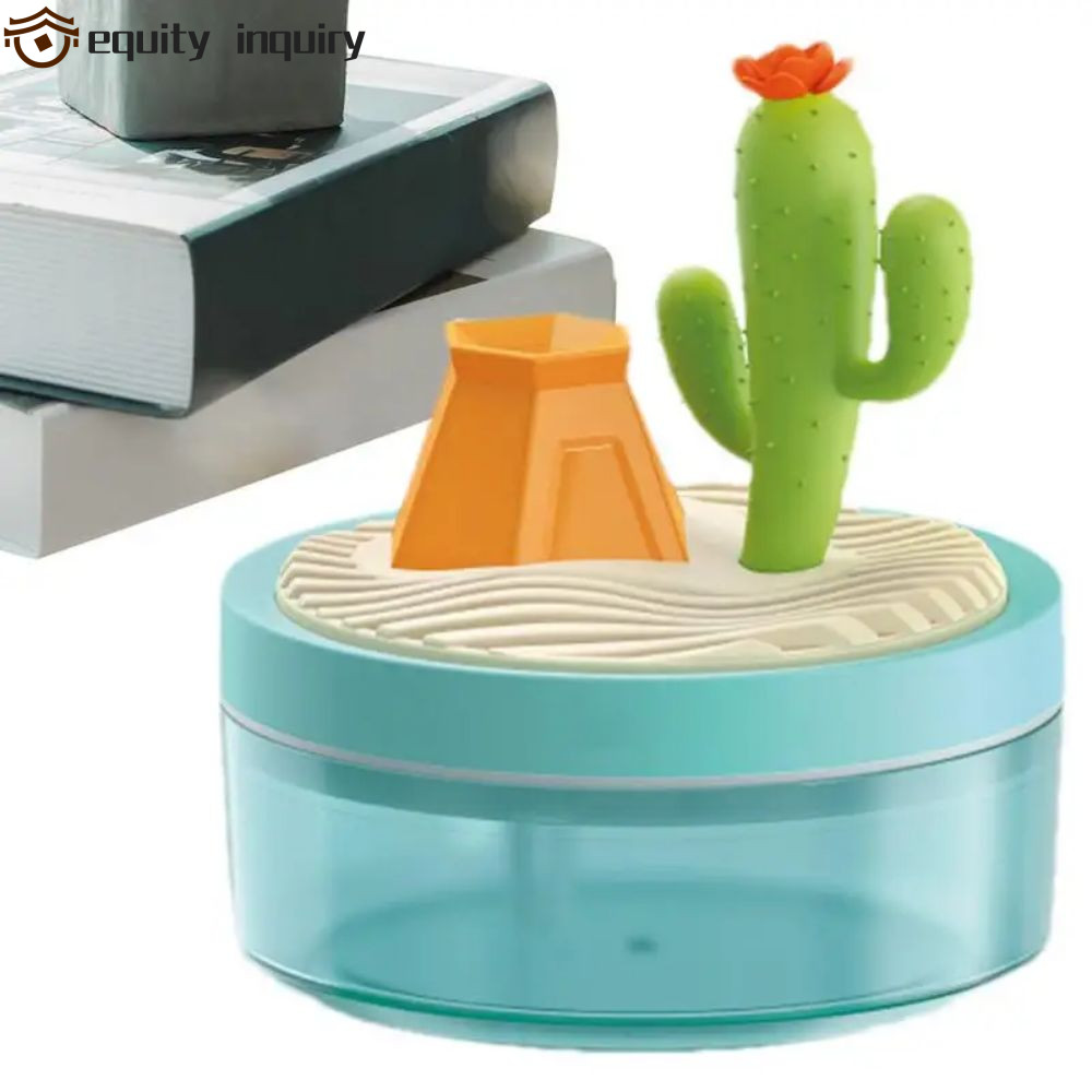 Máy tạo độ ẩm cảnh quan YÊU THÍCH YÊU THÍCH, Máy tạo độ ẩm không khí Mini hoạt hình sáng tạo, Máy tạo sương mù ô tô gia dụng 320ml Type-c Sạc cá nhân Trang trí nhà cửa