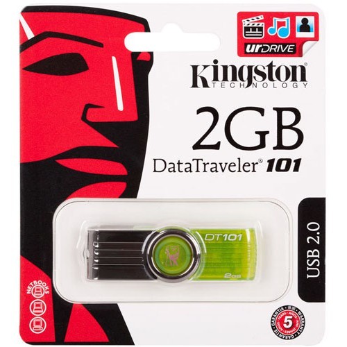 USB 2.0 Kingston DT101 G2 2GB