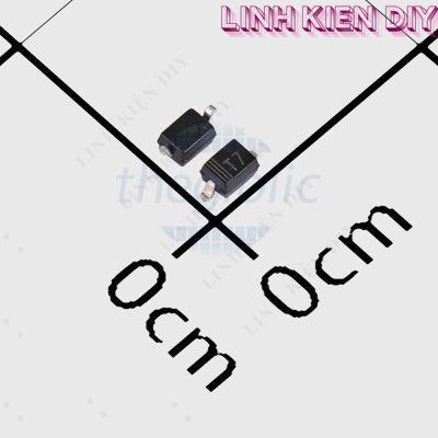 [100 Cái]- 1N4007-T7 Diode Chỉnh Lưu 1A 1KV SOD-323 Linh Kiện DIY