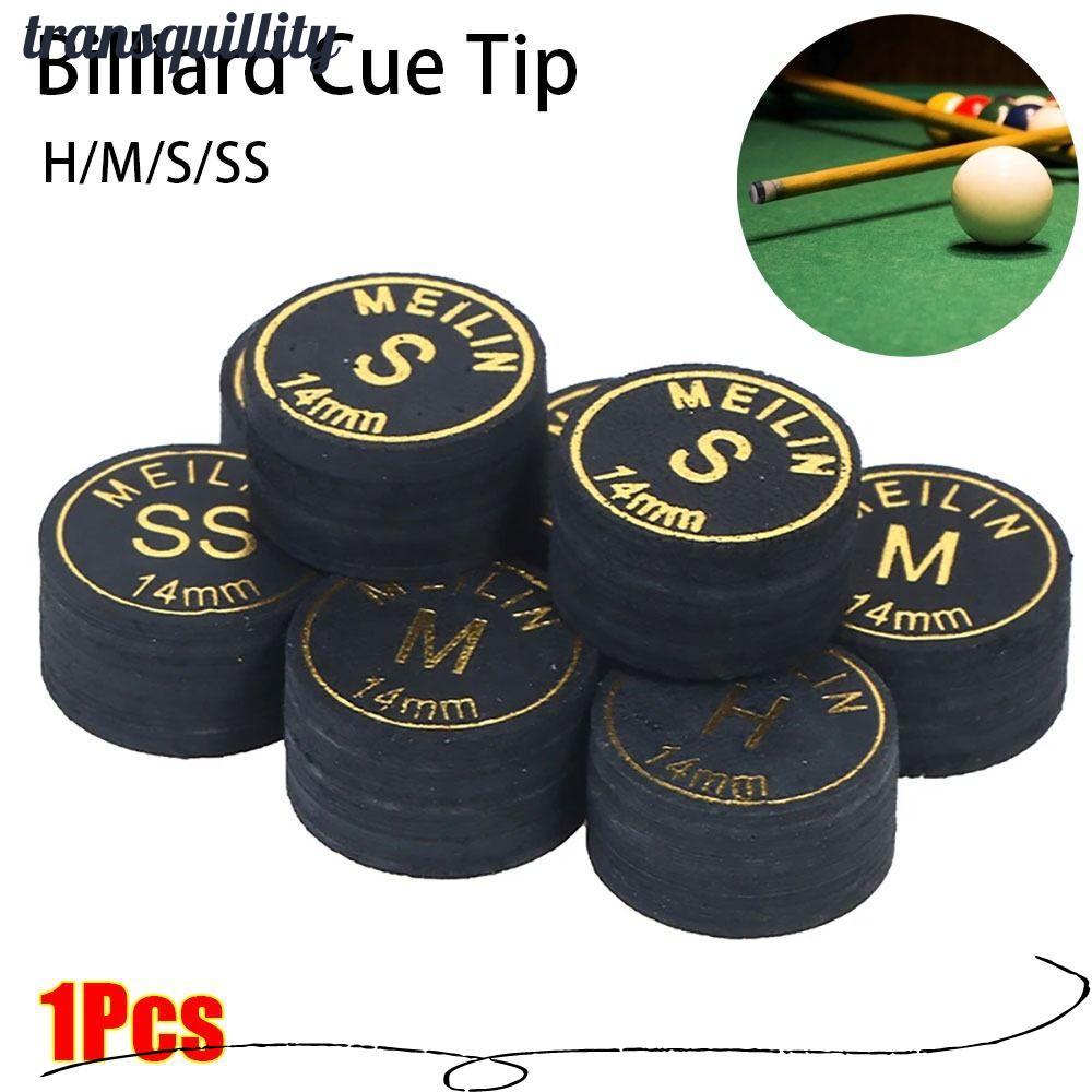TRANSQUILLITY 1 Cái Billards Cue Tips, H / M / S / SS Cực Phụ Kiện Sửa Chữa Billards Tip, Snooker Po