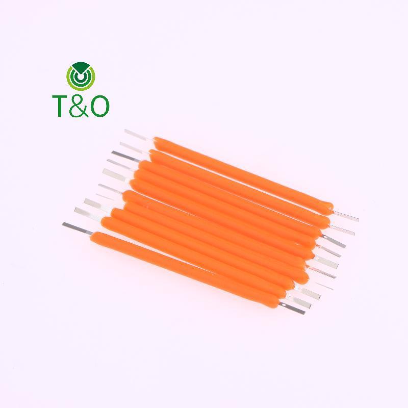 [T & O-t] 10 Bộ phận đèn dây tóc LED Edison 38mm DC3V Hạt LED Phụ kiện đèn sợi đốt Diode để chiếu sá