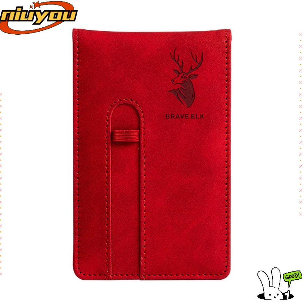 Sổ tay bỏ túi NIUYOU, Bao da ngang A7 Notebook, Sách kế hoạch Portbale A7 Kinh doanh