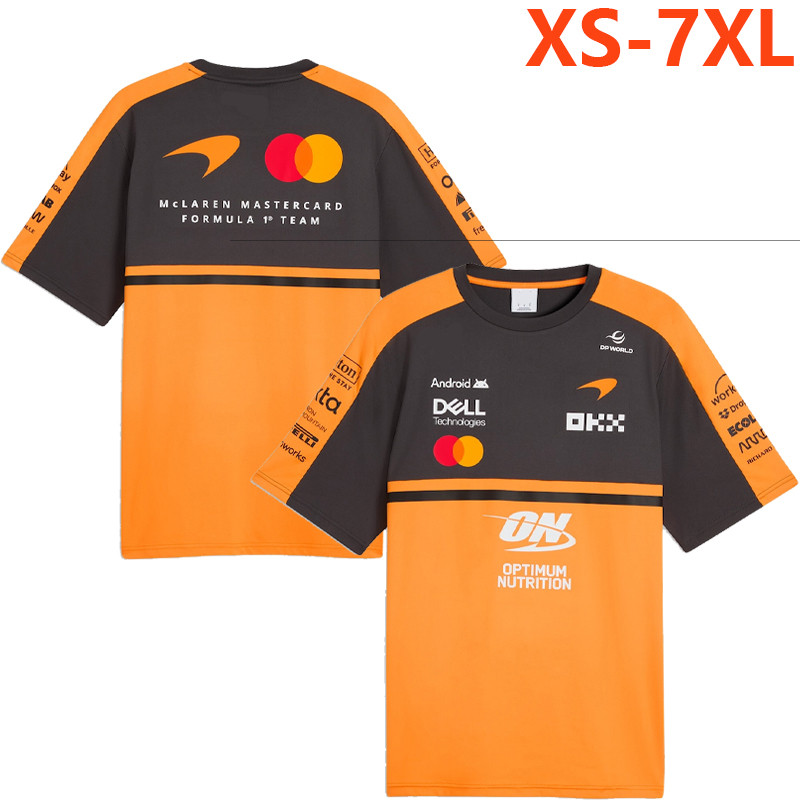 2026 Áo thun ngắn tay Unisex F1 mới + F1 Mclaren Racing Team Jersey